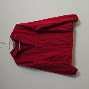 Old Navy women's Red Raincoat Small